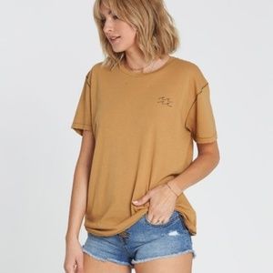 Billabong Beach Daze Enjoy The Journey Tee L NWT